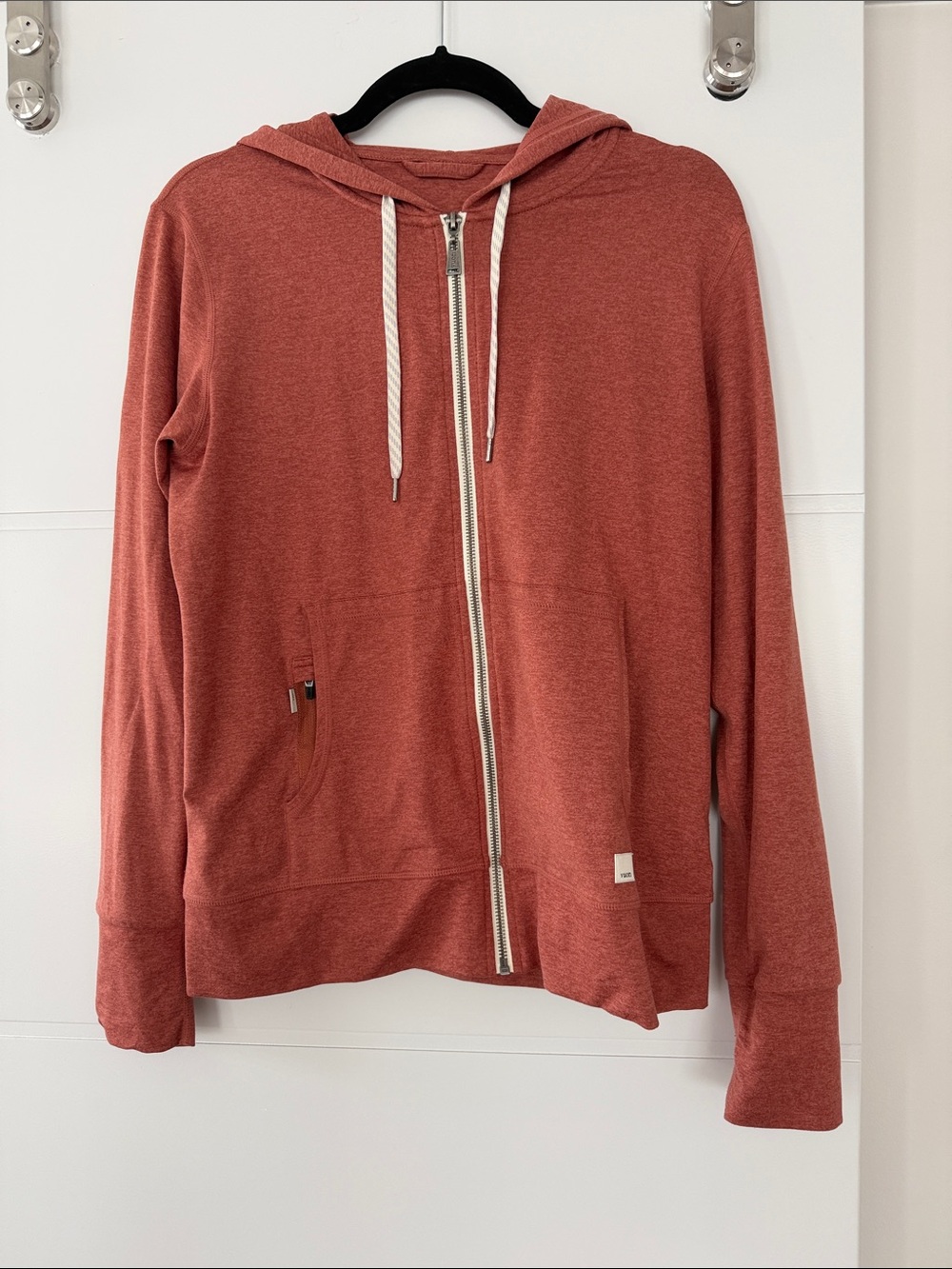 Vuori Rust Zip-Up Hoodie Jacket